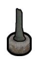 Ancient lamppost