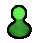 Standing lamp (green)