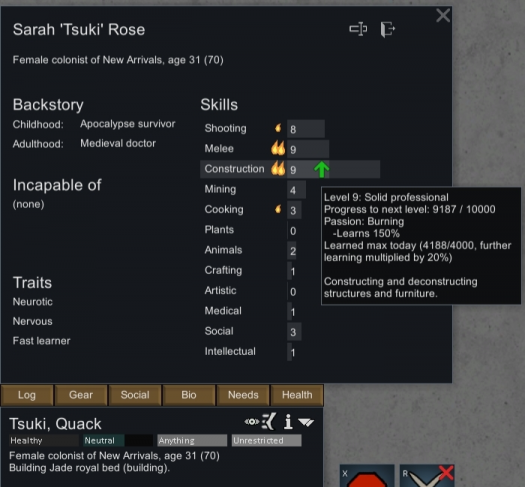 Skills Rimworld Wiki