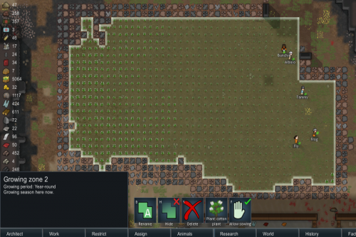 Rimworld Sun Lamp Hydroponics Layout / After 600 I Finally Finished The