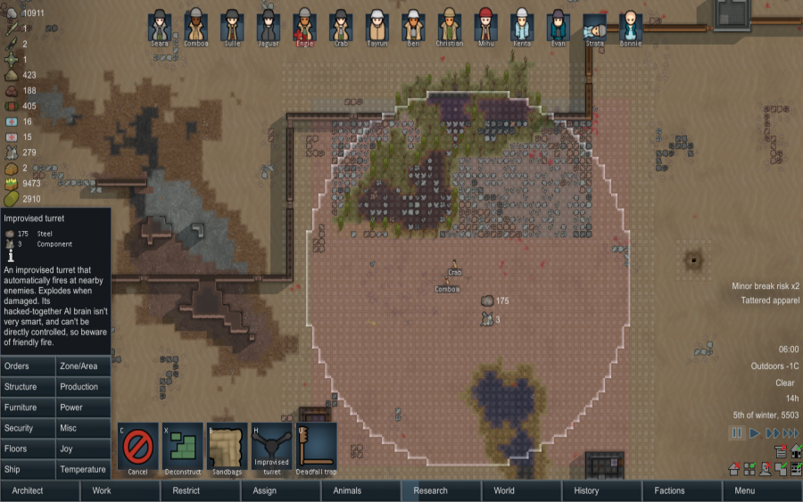 Advance components rimworld