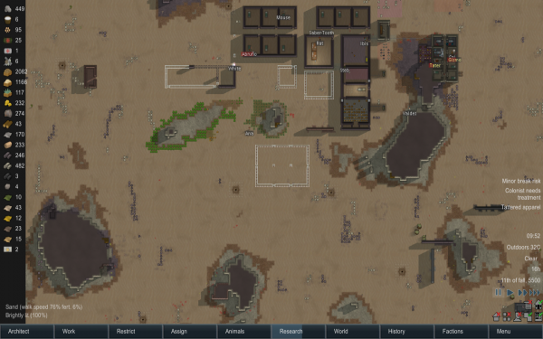 Using Real Ruins mod and I spawned in a city : RimWorld